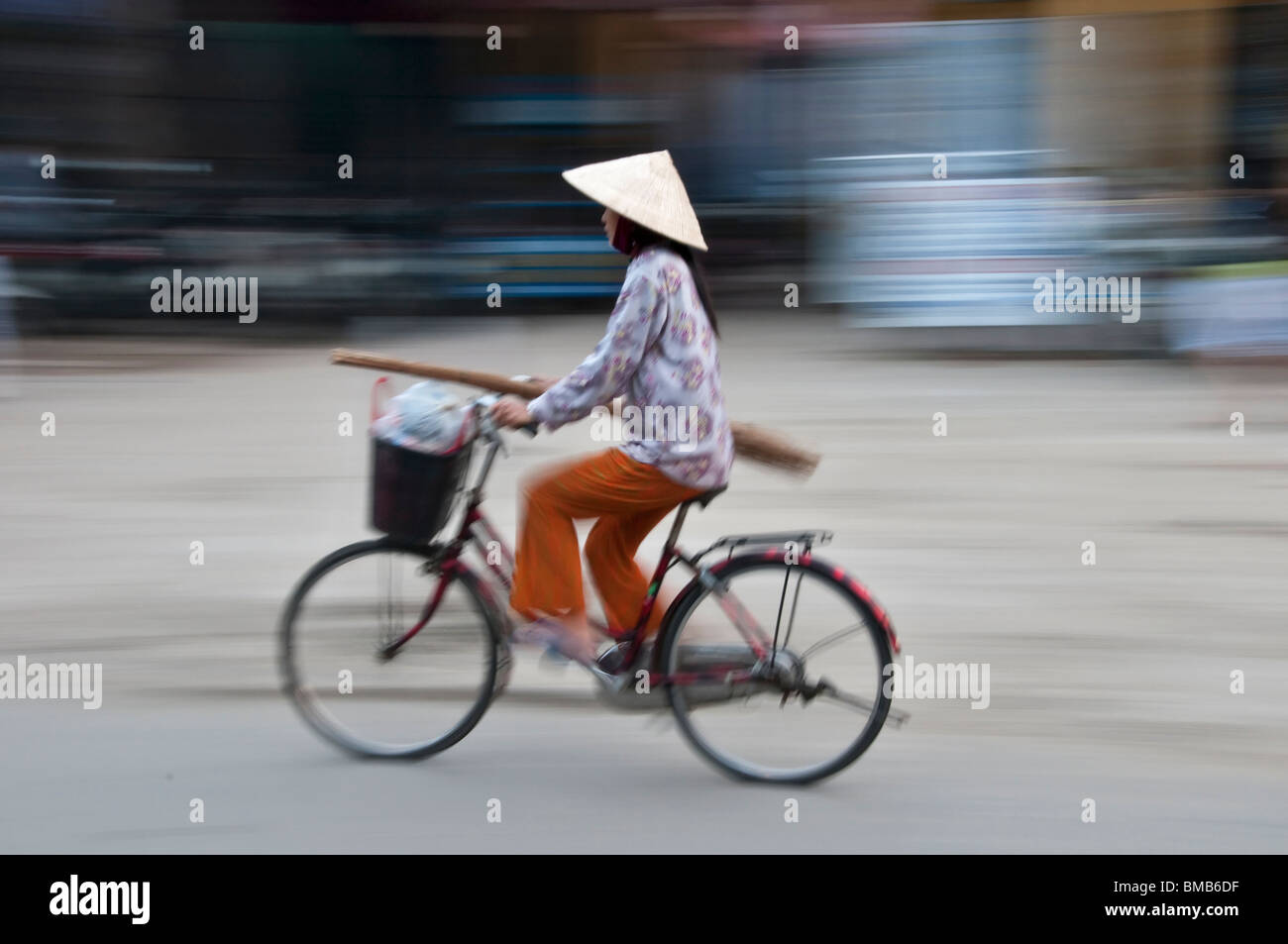Fahrrad-Lieferungen, Hoi an, Vietnam Stockfoto