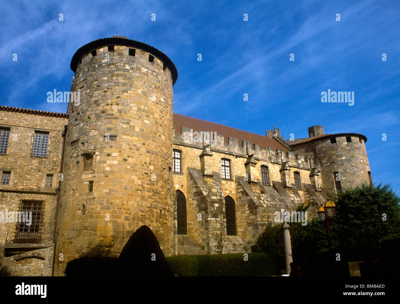 Narbonne Frankreich Erzbischöflichen Palast Palais des Archeveques Stockfoto