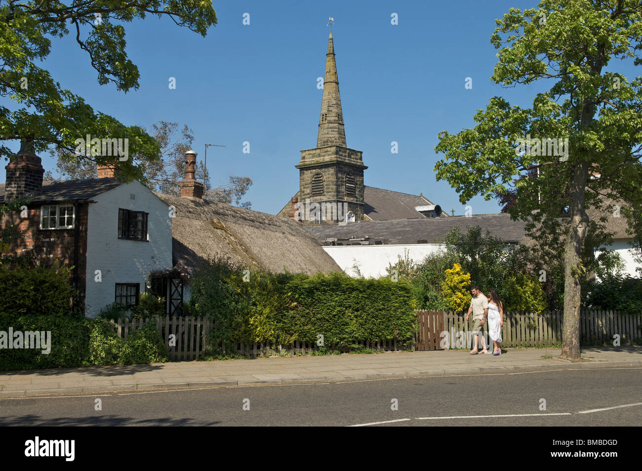 Das Seebad Urlaub Southport, England Stockfoto