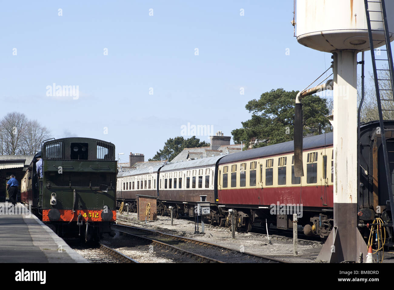 Bodmin und Wenford Dampfeisenbahn Stockfoto