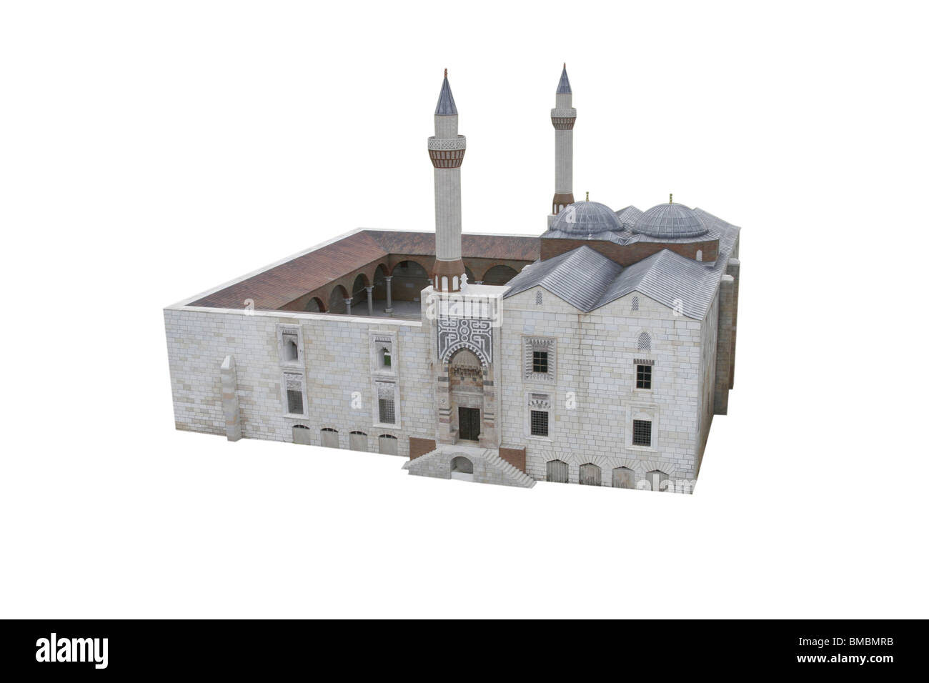 Isa Bey Moschee als Miniatur Modell, Türkei, Izmir Stockfoto
