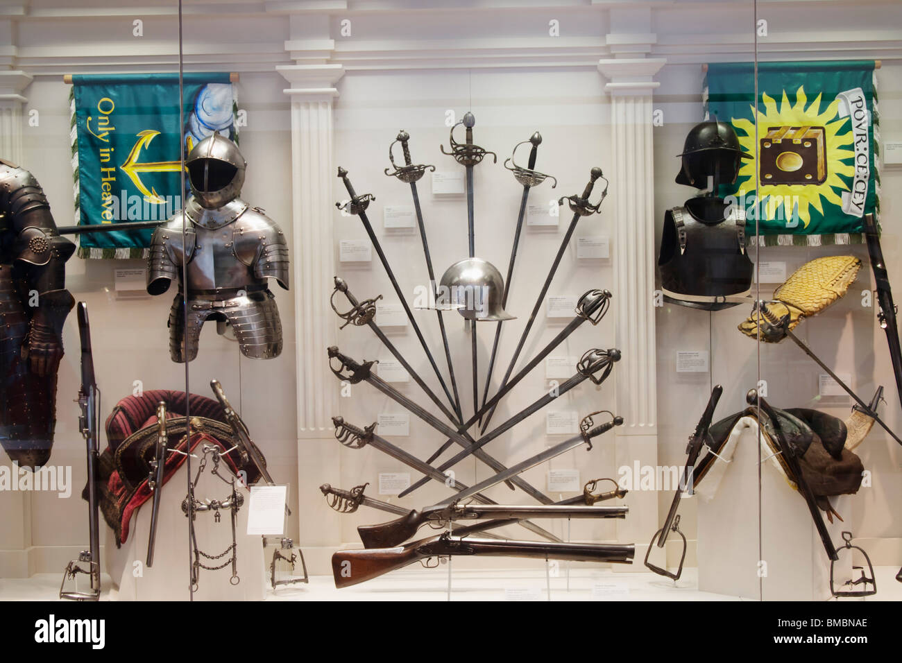 Royal Armouries Museum in Leeds, Yorkshire, England, Vereinigtes Königreich Stockfoto