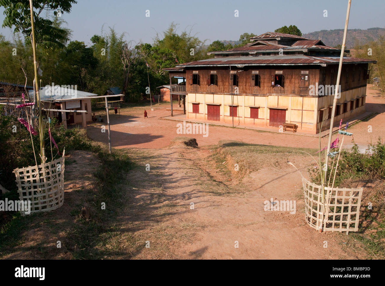 Myanmar. Burma. Shan-Staat. Thit La village Stockfoto