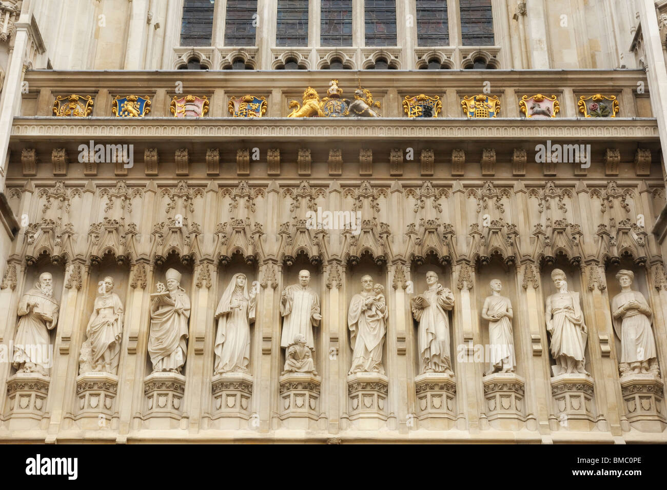 Westminster Abbey - London, Vereinigtes Königreich Stockfoto