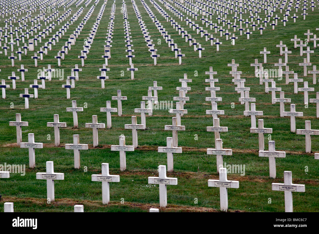 La Targette Französisch ersten Weltkrieg Friedhof in der Nähe von Vimy