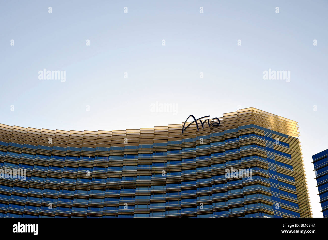 Aria Hotel und Casino, City Center Komplex, Las Vegas, NV, USA Stockfoto