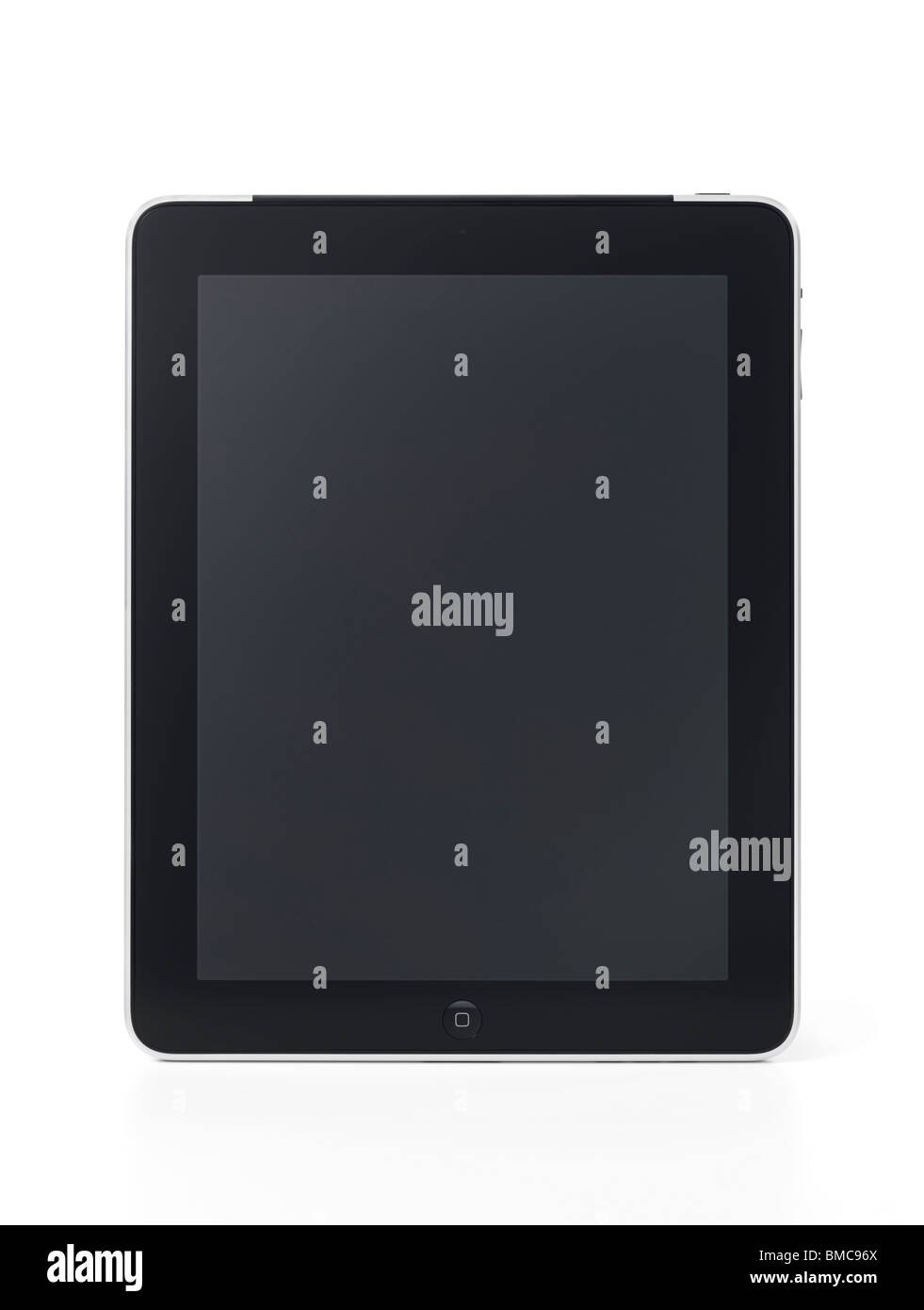 Apple iPad 3G Tablet isoliert auf weißem Hintergrund mit Beschneidungspfad Stockfoto