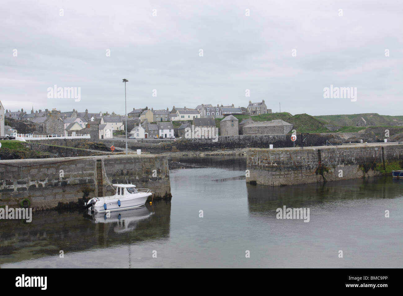 Portsoy Hafen Schottland Mai 2010 Stockfoto