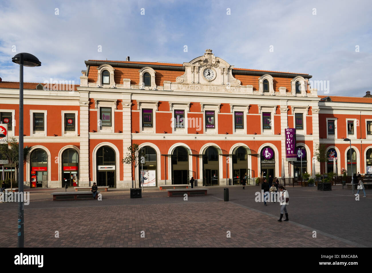 Estacion del Norte in Madrid Stockfoto