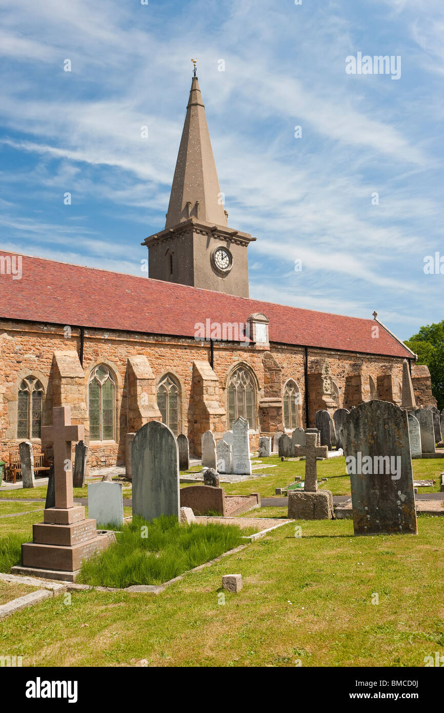 Pfarrkirche, Jersey, Kanalinseln, Großbritannien Stockfoto