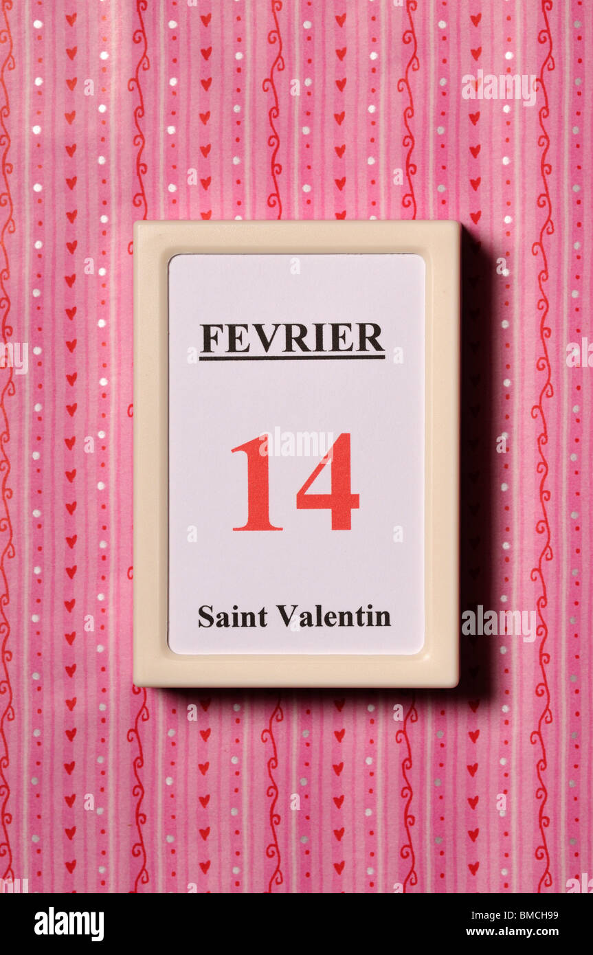 Zum Valentinstag Stockfoto