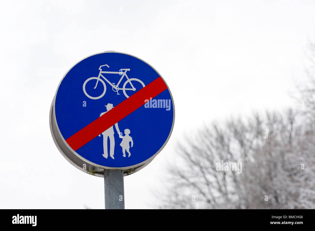 Verkehrszeichen, Salzburg, Österreich Stockfoto