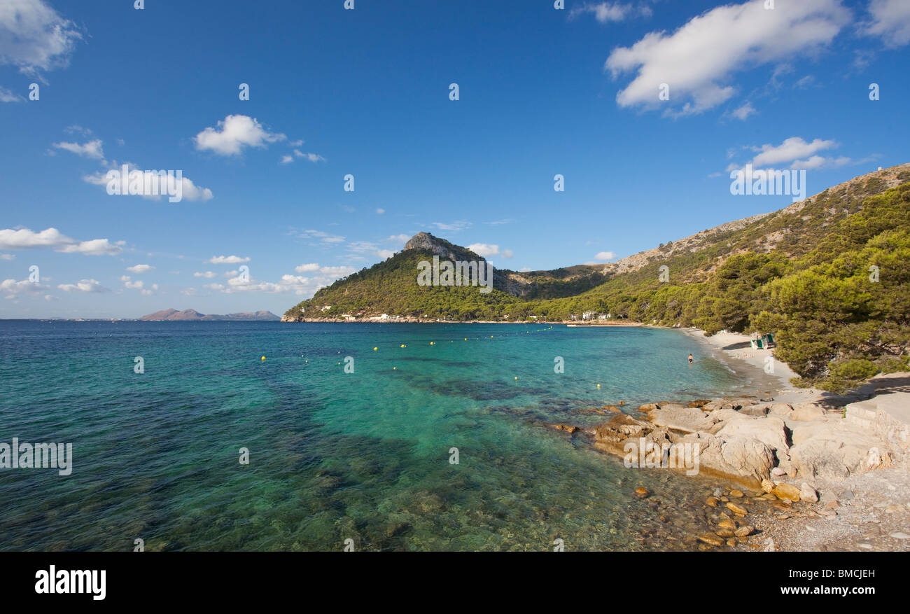 Formentor Strand nordöstlichen Mallorca-Mallorca-Spanien-Europa Stockfoto