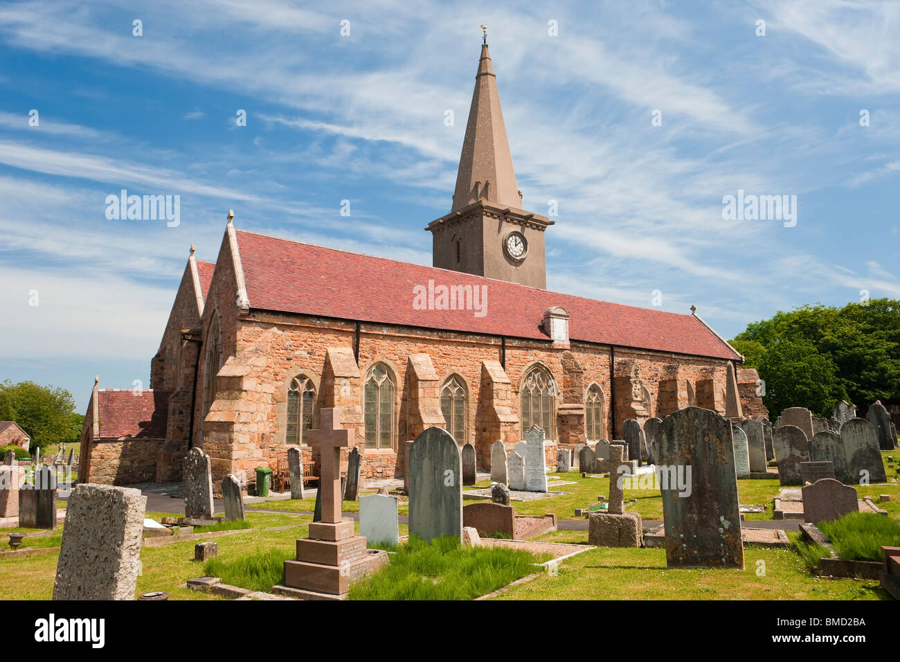 Pfarrkirche, Jersey, Kanalinseln, Großbritannien Stockfoto