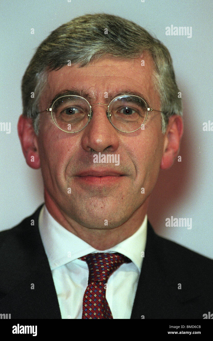 JACK STRAW Startseite Sekretär 24. Oktober 1999 Stockfoto