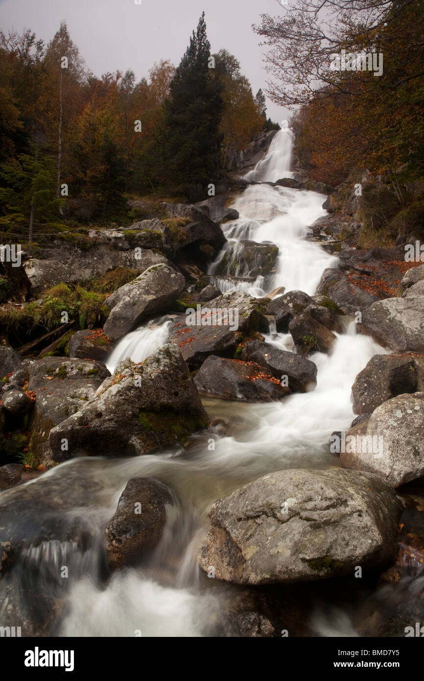 Molières, Aran Tal, Lleida, Spanien / Valle de Molières, Vall d ' Aran, Lleida, España Stockfoto