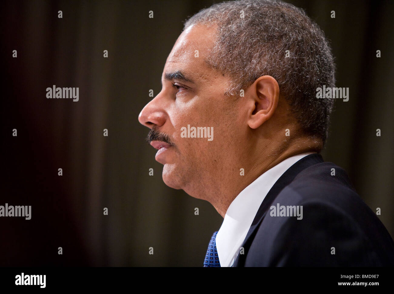 Vereinigten Staaten-Justizminister Eric Holder. Stockfoto