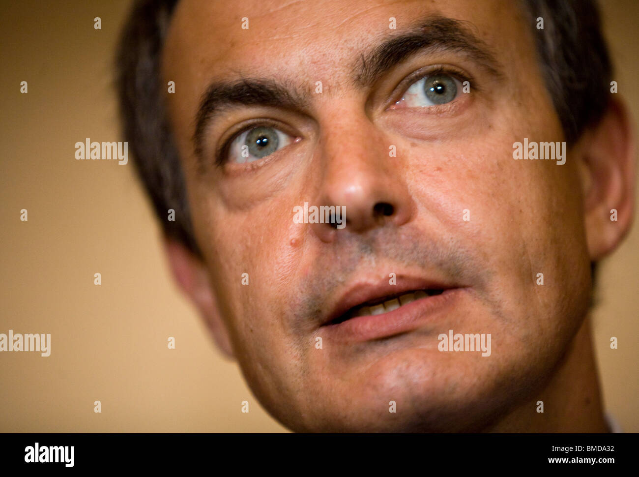 Spanisch-Präsident José Luis Rodriguez Zapatero Stockfoto