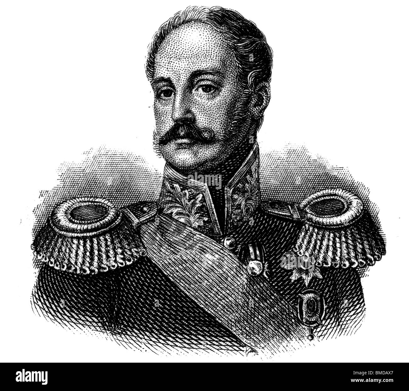 Nikolaus i. von Russland Stockfoto