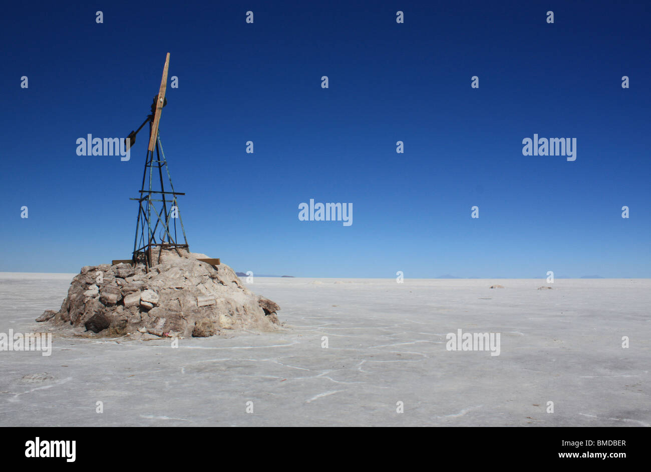 Salar de Uyuni, Bolivien altiplano Stockfoto