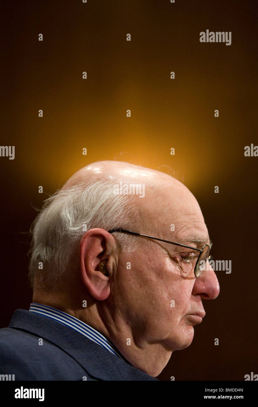 Der ehemalige US-Notenbankchef Paul Volcker. Stockfoto