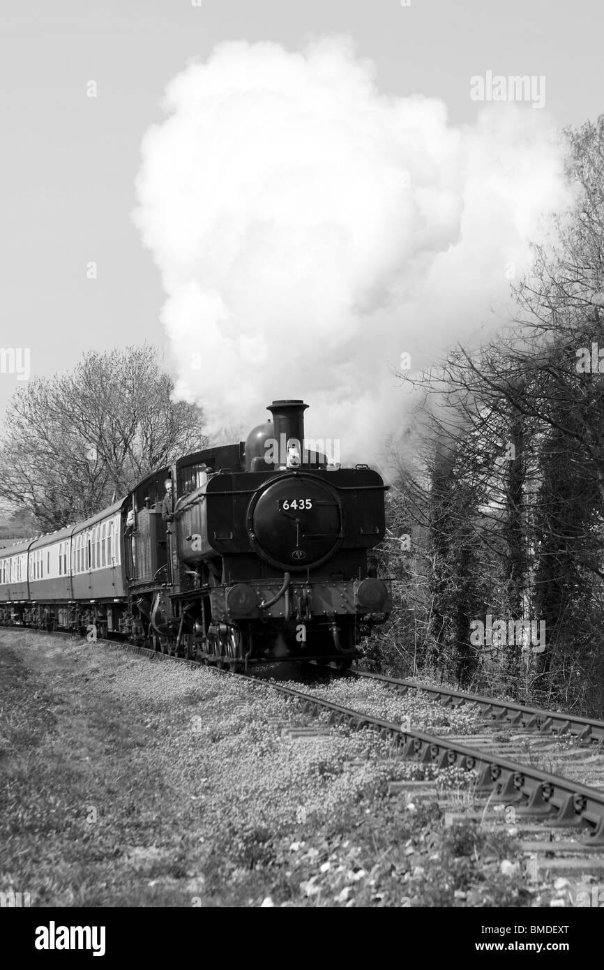 Bodmin und Wenford Dampfeisenbahn Stockfoto