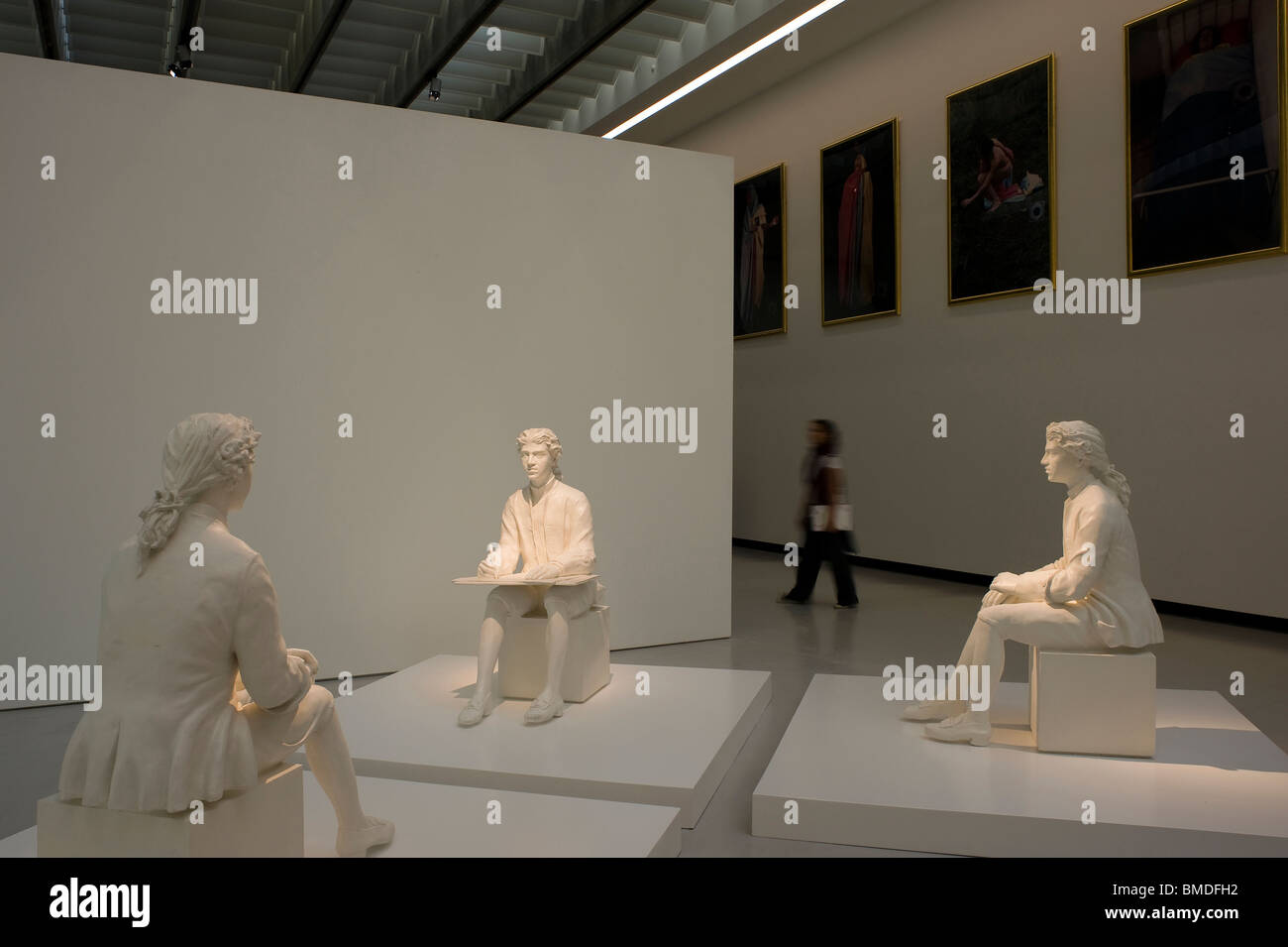 MAXXI Nationalmuseum für das 21. Jahrhundert Kunst, Rom, Italien Stockfoto