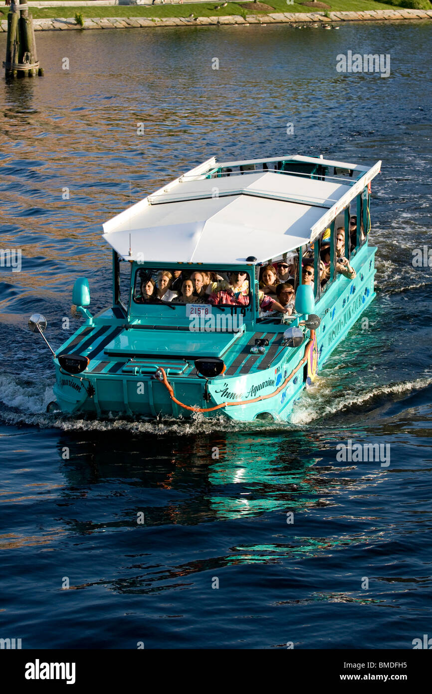Boston Duck Boot "Annie Aquarium" Reisen in das Wasser. Stockfoto