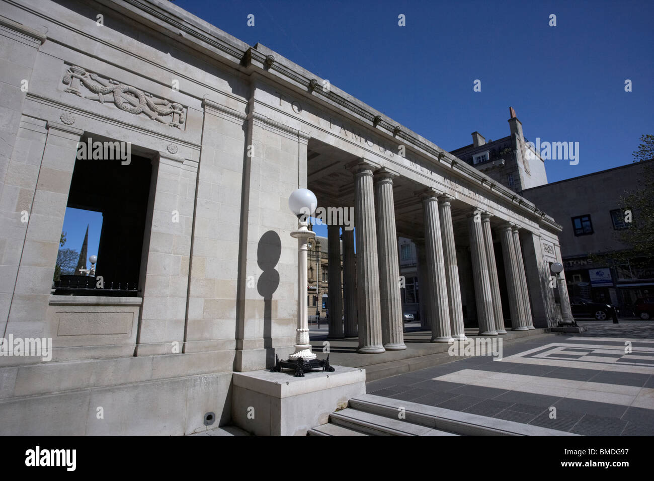 War Memorial Herrn Straße Southport Merseyside England uk Stockfoto