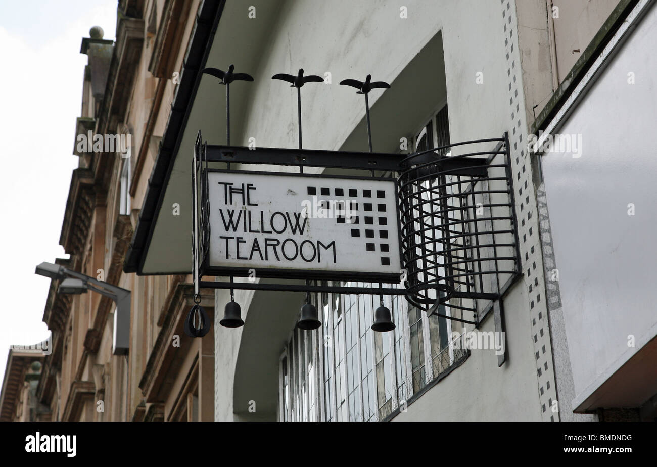 Rennie Mackintosh Tea Rooms Glasgow Stockfotos Rennie