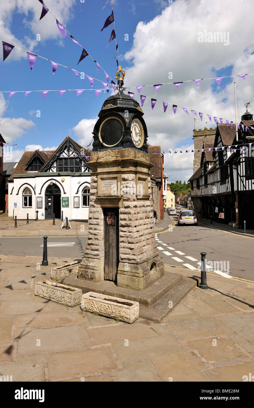 Viel Wenlock Shropshire UK. Inspiration für das britische Olympische Spiele 2012 Maskottchen Wenlock genannt Stockfoto