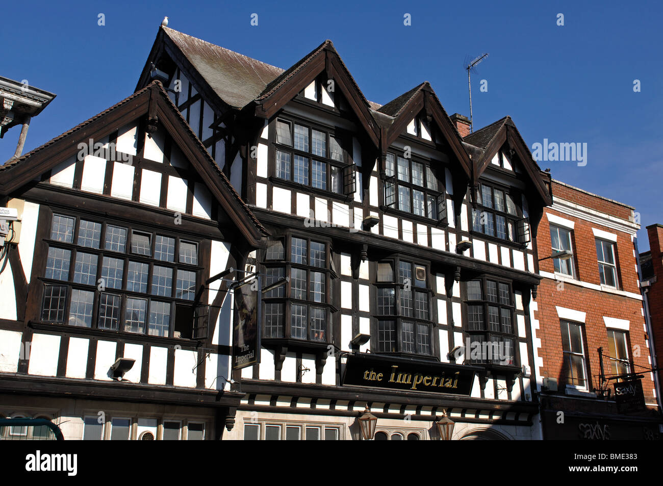 Die Imperial Pub, Hereford, Herefordshire, England, UK Stockfoto