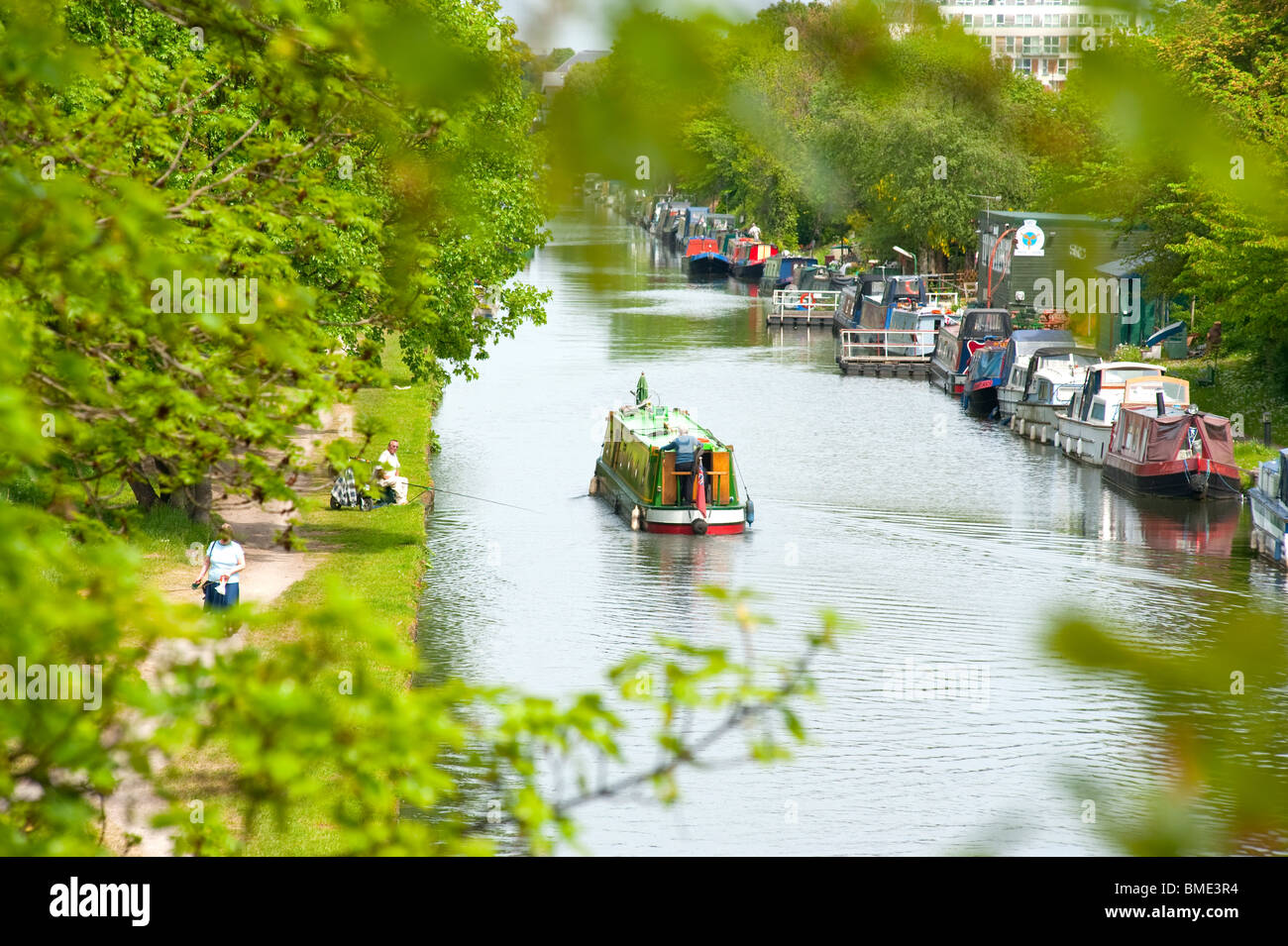 Bridgewater Kanal Verkauf Manchester UK Stockfoto