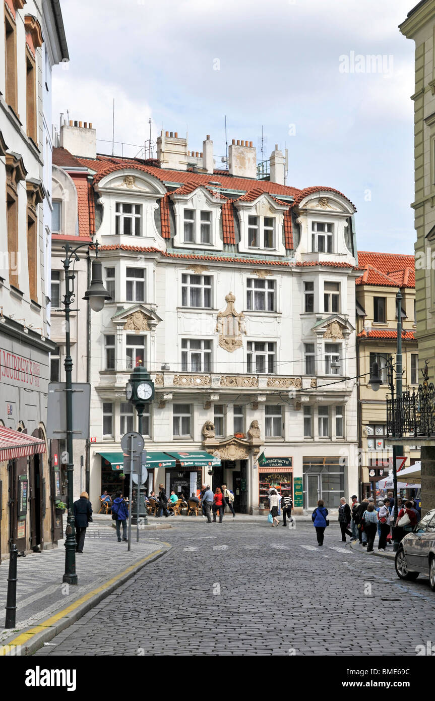 Prager Straße, Prag, Tschechien, Ost Europa Stockfoto