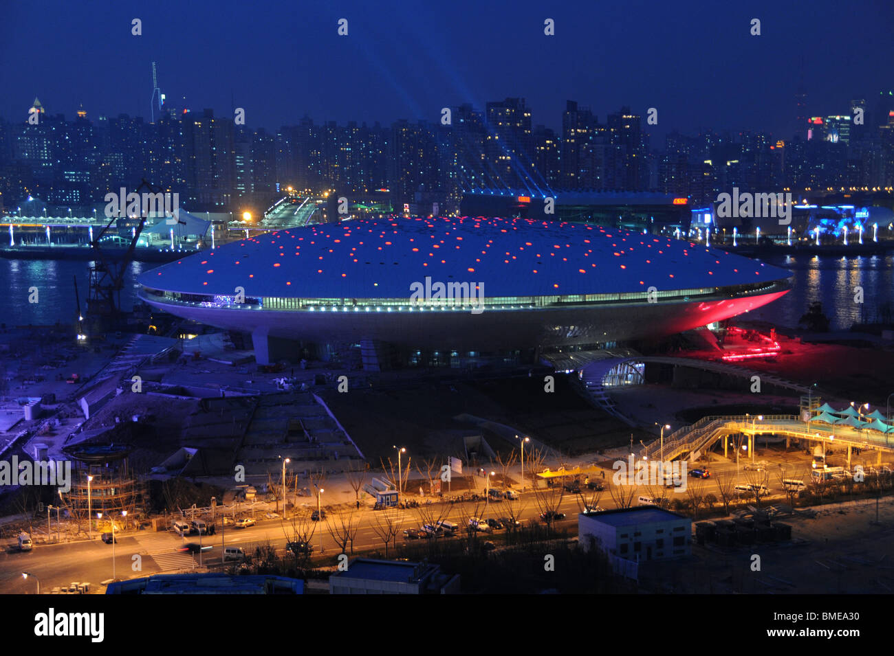 Kulturzentrum in Zone B, 2010 Shanghai World Expo Park, Pudong, Shanghai, China Stockfoto
