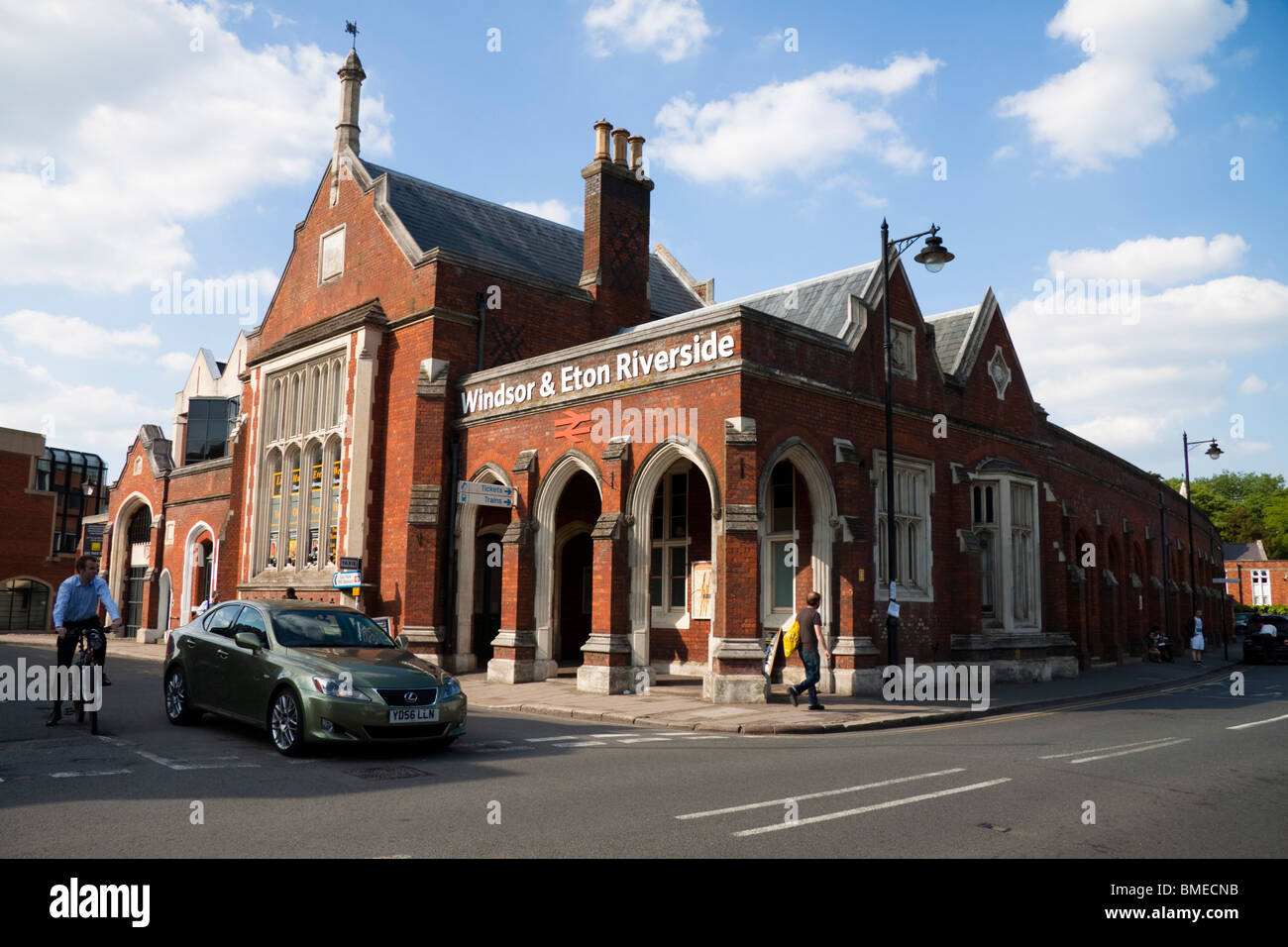 Windsor und Eton Riverside Railway Station, Berkshire, England, UK Stockfoto