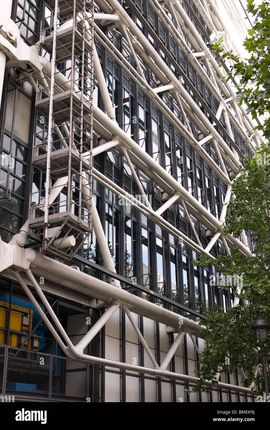 POMPIDOU MUSEUM OF MODERN ART PARIS, FRANKREICH Stockfoto