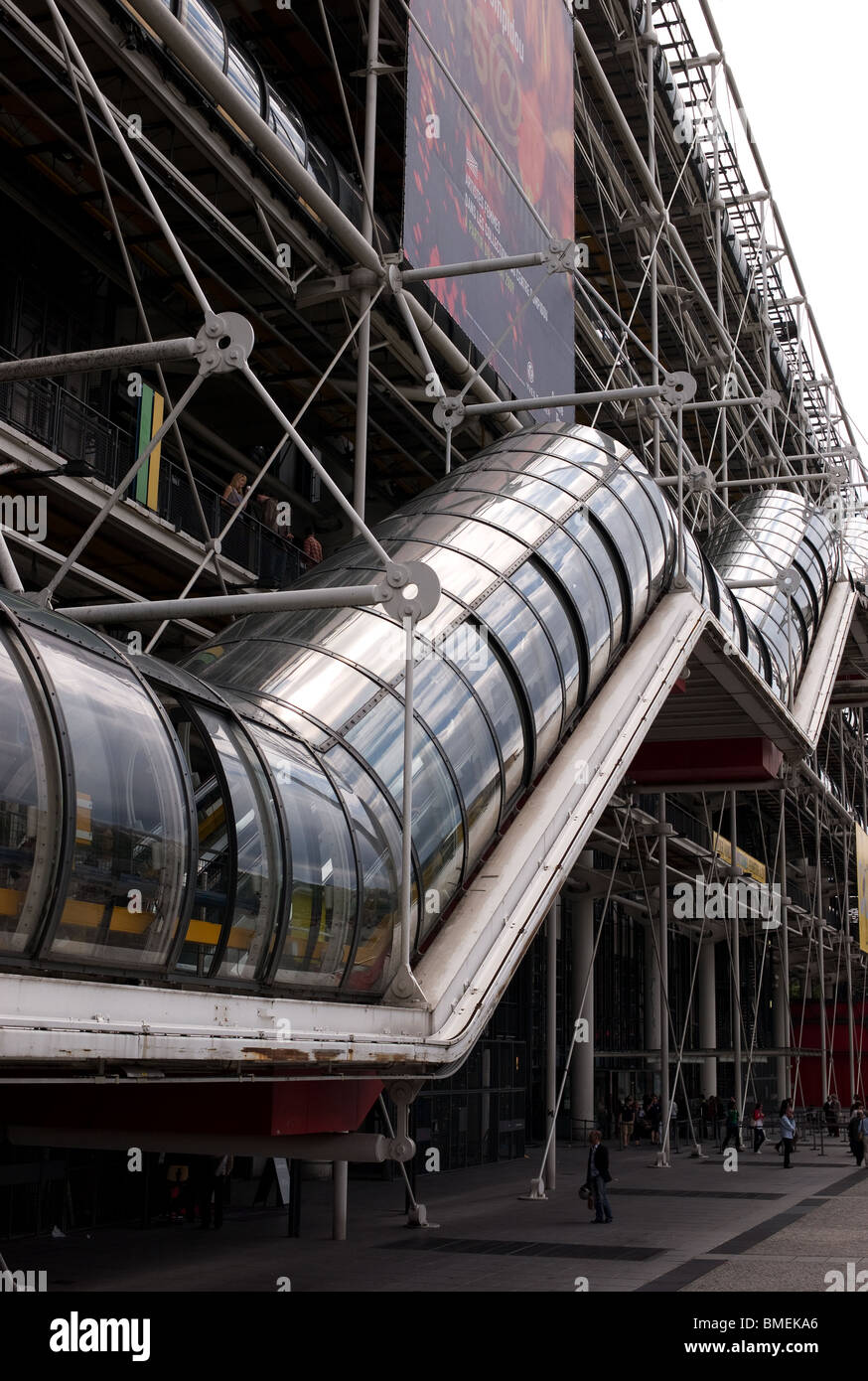 POMPIDOU MUSEUM OF MODERN ART PARIS, FRANKREICH Stockfoto