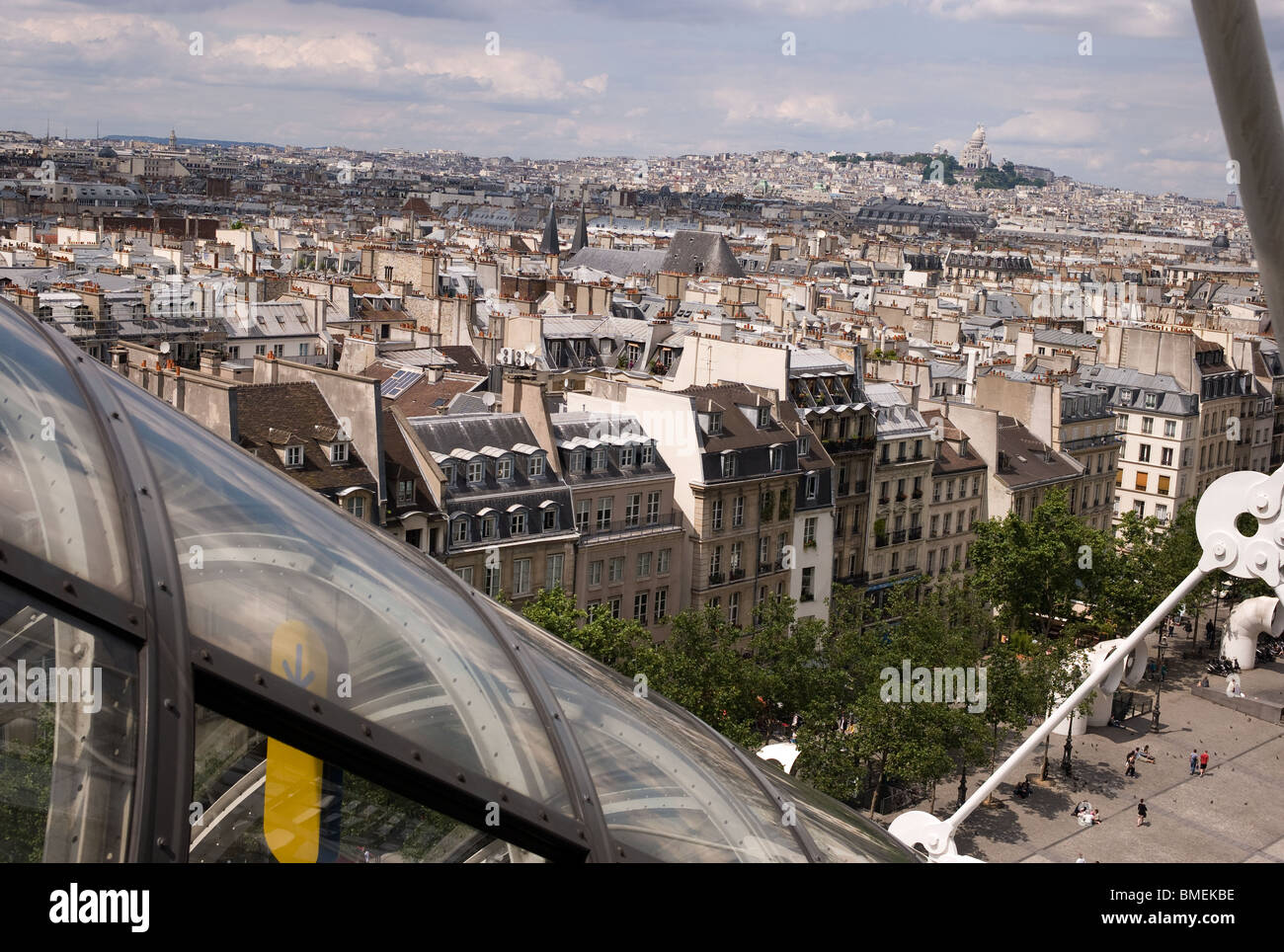 POMPIDOU MUSEUM OF MODERN ART PARIS, FRANKREICH Stockfoto