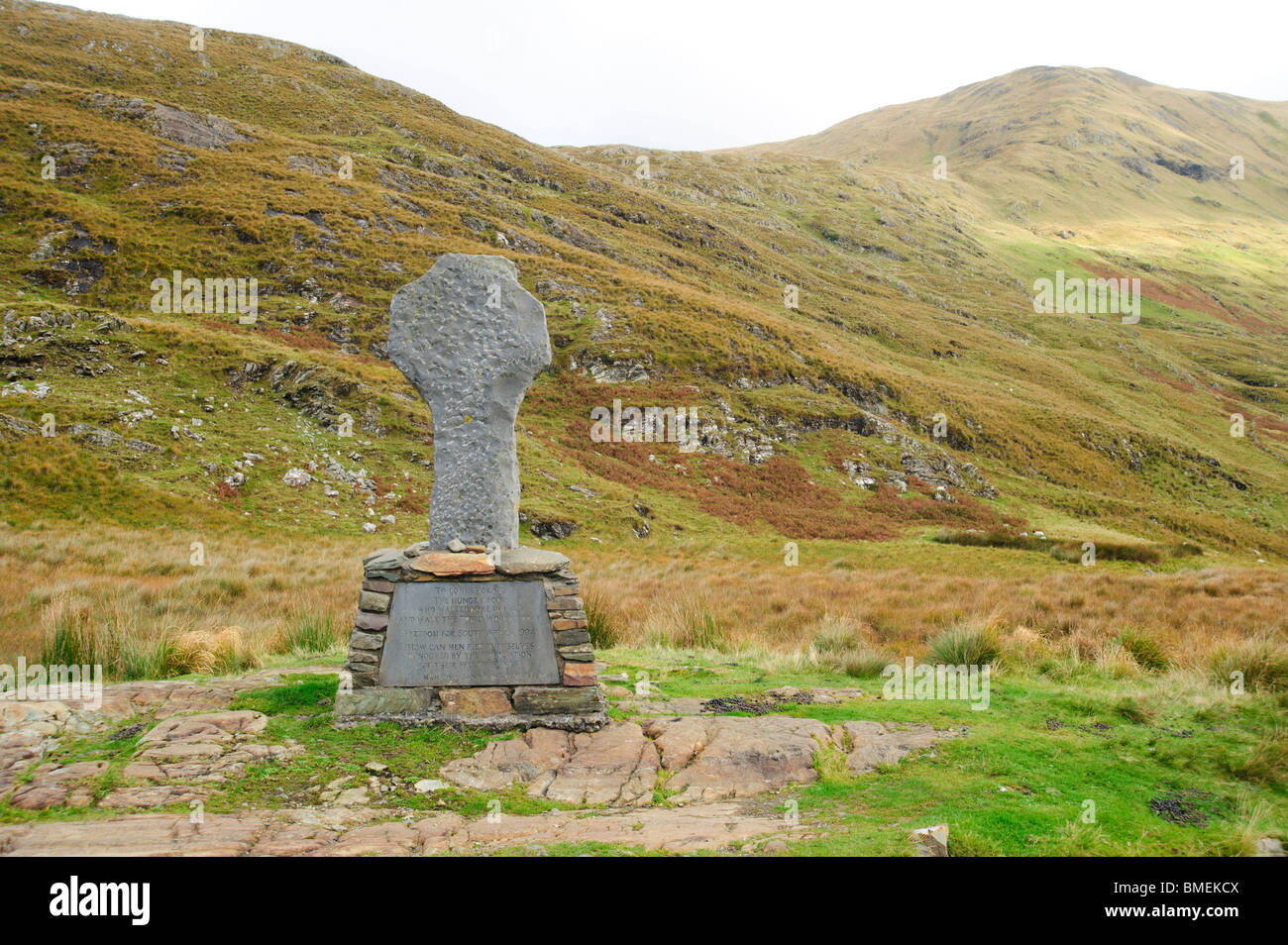 R335, Glenkeen, County Mayo, Provinz Connacht, Irland Stockfoto