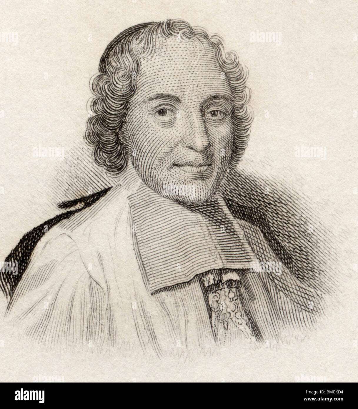 Claude Fleury, 1640 bis 1723. Französische kirchlichen Historiker. Stockfoto