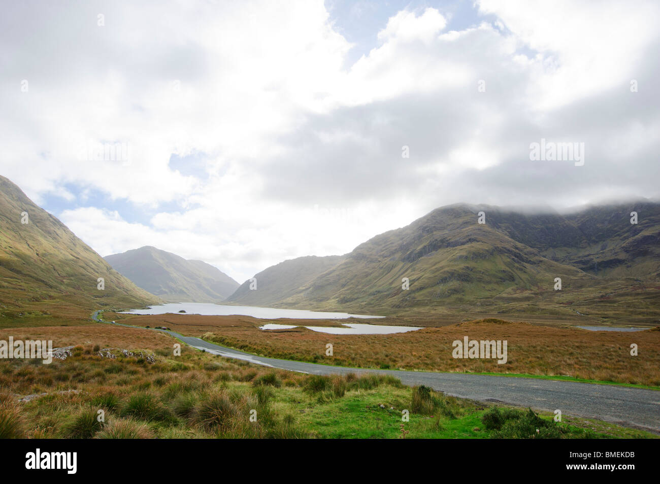 R335, Glenkeen, County Mayo, Provinz Connacht, Irland Stockfoto