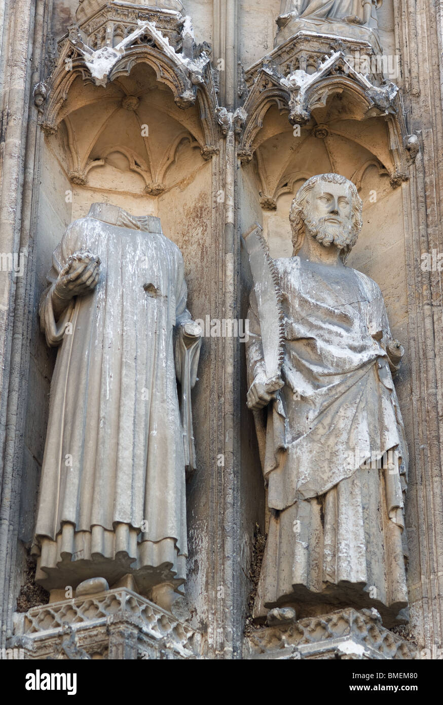 ROUEN KATHEDRALE VON ROUEN, FRANKREICH Stockfoto