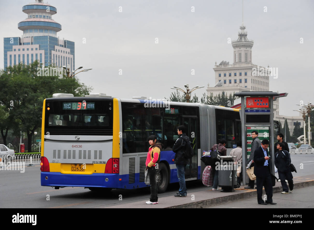 Bus Beijing China Stockfoto