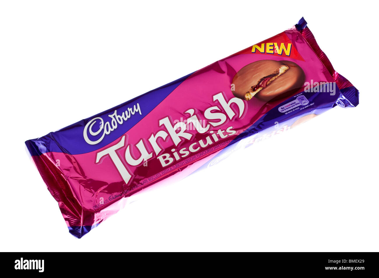 Paket von Cadbury neue türkische Kekse Stockfoto