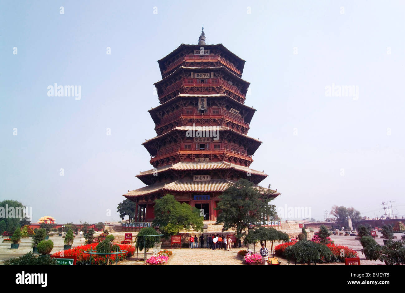 SakyamuniPagode, Fogong Tempel, Ying County, Shuozhou City, Provinz