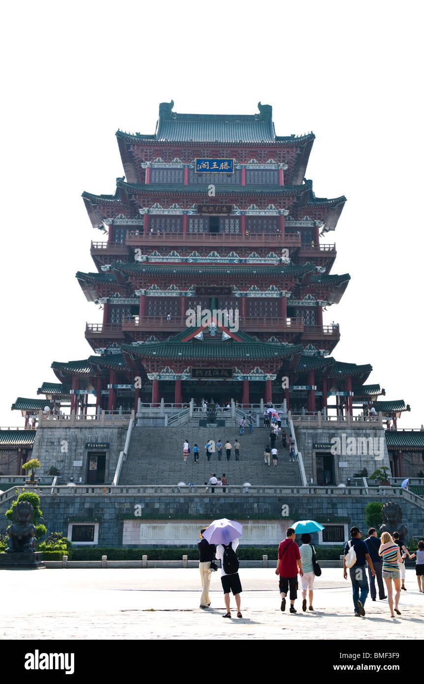 Pavillon der Prinz Teng, Nanchang, Jiangxi Provinz, China Stockfoto