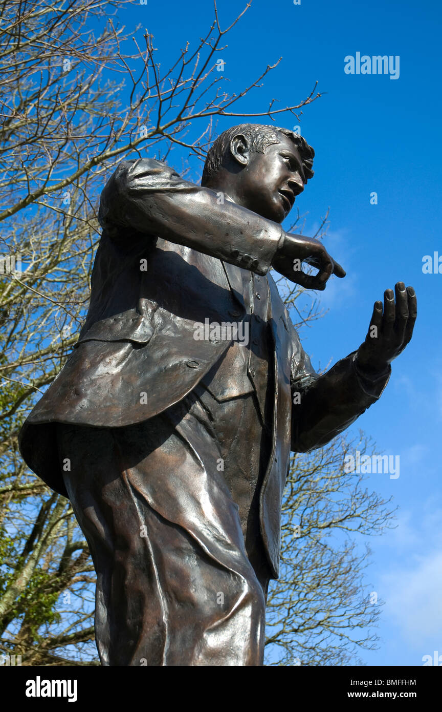 Statue von Michael Collins (IRA-Führer) von Kevin Holland, Emmet Square, Clonakilty, Co. Cork, Irland Stockfoto Statue von Michael Collins (IRA-Führer) von Kevin Holland, Emmet Square, Clonakilty, Co. Cork, Irland Stockfoto
