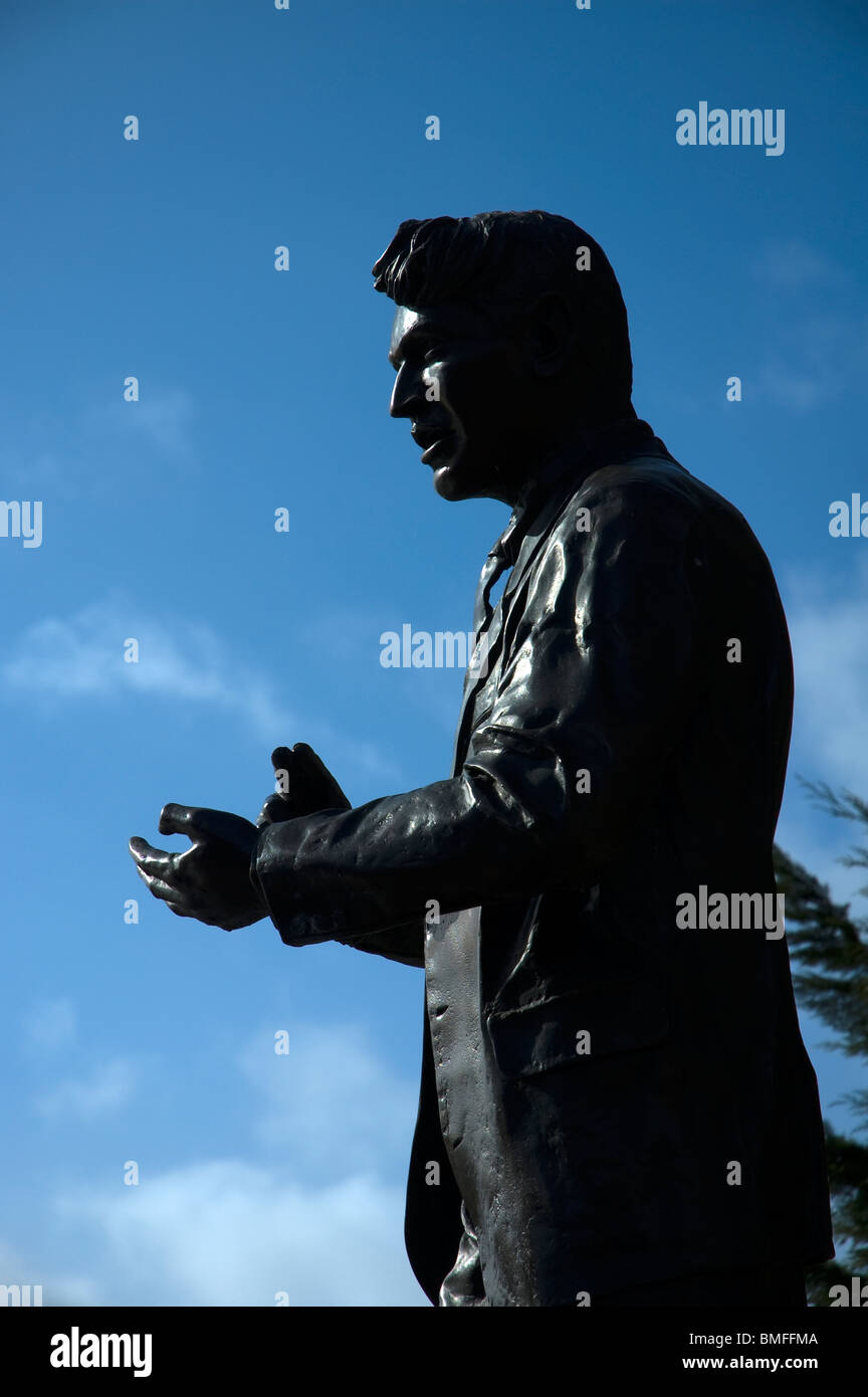 Statue von Michael Collins (IRA-Führer) von Kevin Holland, Emmet Square, Clonakilty, Co. Cork, Irland Stockfoto Statue von Michael Collins (IRA-Führer) von Kevin Holland, Emmet Square, Clonakilty, Co. Cork, Irland Stockfoto