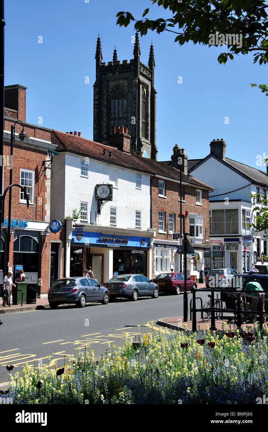 High Street, East Grinstead, West Sussex, England, Vereinigtes Königreich Stockfoto